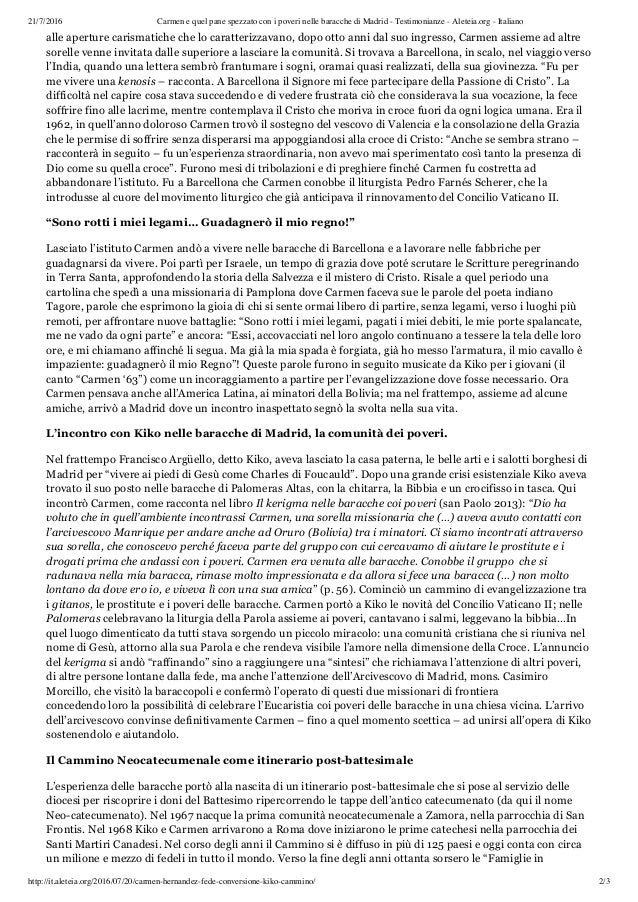 TESTI CANZONI CATECUMENALI SCARICARE